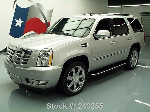 2010 cadillac escalade lux awd sunroof nav dvd 22's 35k texas direct auto