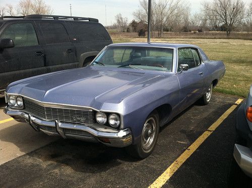 1970 chevrolet impala hardtop 2-door 350 with air conditioning