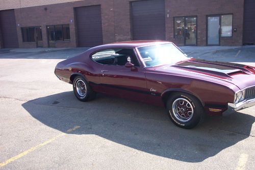 1970 olds cutlass w-31 restored 7 years ago put in storage 900 miles on car sinc