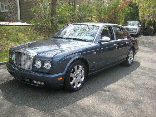 2006 bentley arnage r sedan 4-door 6.8l 1 of 30 blue train edition