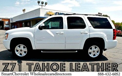 2013 chevrolet tahoe lt tow package bluetooth heated seats leather rims