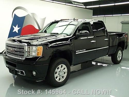 2011 gmc sierra 2500 denali diesel z71 4x4 sunroof 19k! texas direct auto