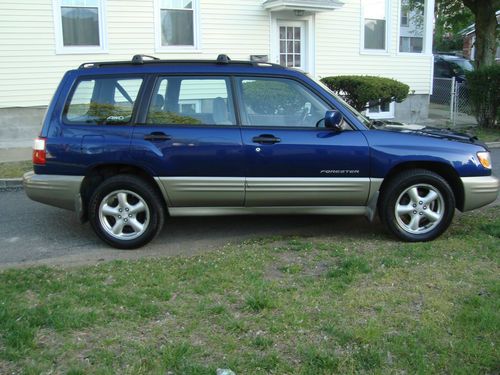 2001 subaru forester 4cyl 2.5l engine awd,great running condition,no reserve $$$