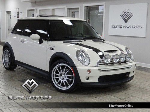 2006 mini cooper s cooperworks  pano roof 6~speed xenons hk sound