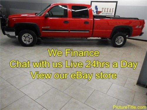 05 crew cab 6.6 duramax diesel allison tv dvd long bed tool box