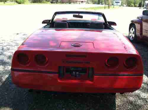 1986 Convertible Corvette, US $6,000.00, image 3