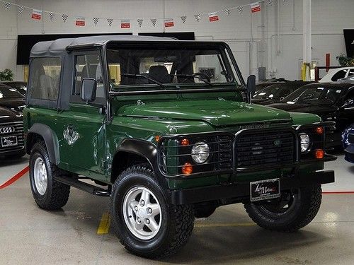 1995 land rover defender 90 soft top 2dr