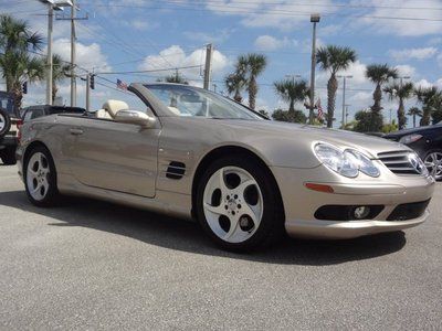 Sl500 convertible one owner low miles