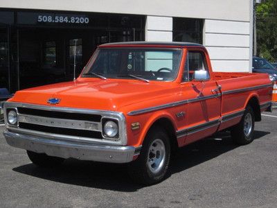 Cst custom sport truck 350 v8 hugger orange lots of recent maintenance * wow!