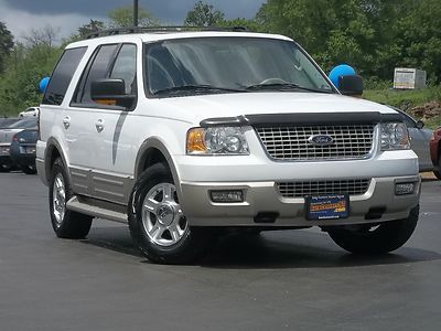 2006 ford expedition 4x4 eddie bauer dvd leather 3rd row third suv