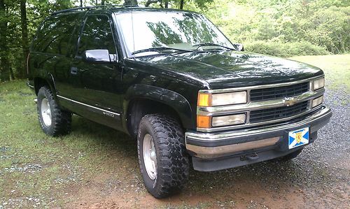 1996 2 door chevy tahoe well maintained