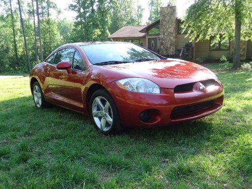 2008 mitsubishi eclipse gs 49k &gt;no reserve&lt; 2.4l cd cold a/c runs great 5 speed