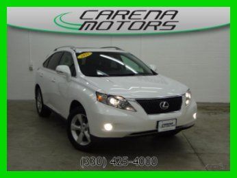 2011 lexus used rx350 awd pristine pearl white premium one 1 owner free carfax