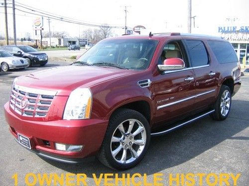 2010 cadillac escalade luxury navigation chrome dvd roof history report 09 11 12