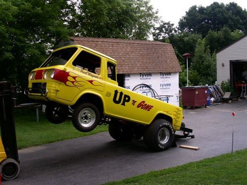 Ford econoline pickup - nhra wheelstander racecar with hemi