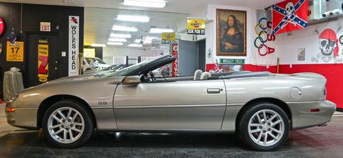 2000 chevrolet camaro z28 ss slp convertible 6 speed - only 28k original miles