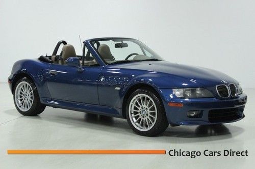 01 z3 3.0i roadster 49k low miles premium power top 5-speed 17s clean history