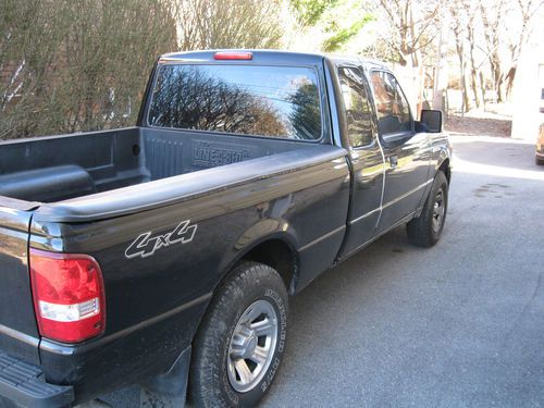 2008 black ford ranger ext cab 4x4