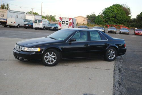 1999 cadillac seville sts sedan 4-door 4.6l black beauty