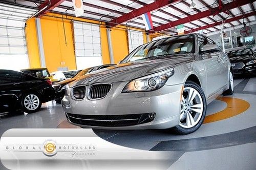 10 bmw 528i premium-pkg 1-owner 16k cold-weather-pkg moonroof alloys xenon