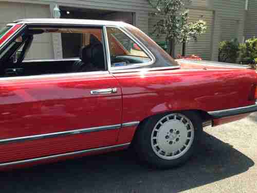 Beautiful 1985 Mercedes-Benz 500SL Roadster with 91k original miles, image 5