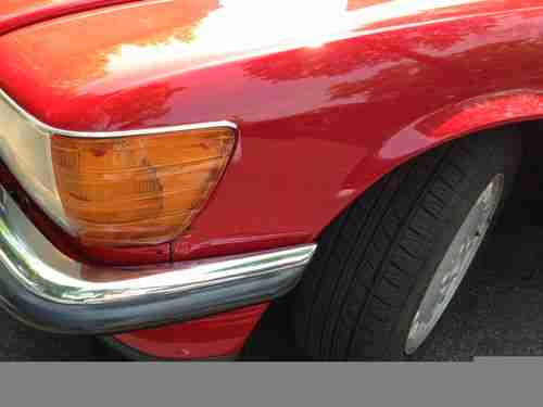 Beautiful 1985 Mercedes-Benz 500SL Roadster with 91k original miles, image 9