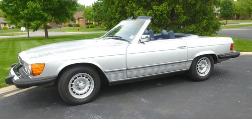 1978 mercedes-benz 450 sl original owner convertible roadster with hardtop