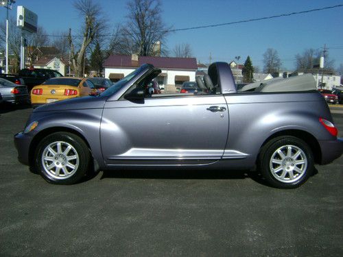 2007 chrysler pt cruiser convertible 2.4l auto 1-owner carfax onlt 49,009 miles