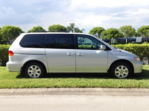 02 honda ex-l exl minivan florida van heated seats dual ac lx ex cd 7 passenger