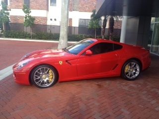 2008 ferrari 599 gtb fiorano coupe 2-door 6.0l pristine condition "95" autocheck