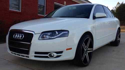 2006 audi a4 2.0t custom features