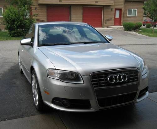 2007 audi s4 4-door 4.2l in excellent condition