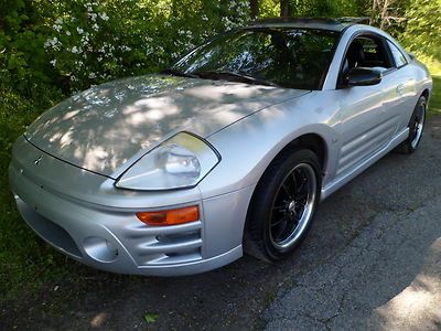 2003 mitsubishi eclipse coupe w/pwrmoonrf 3ltr v6 w/air highbidwins