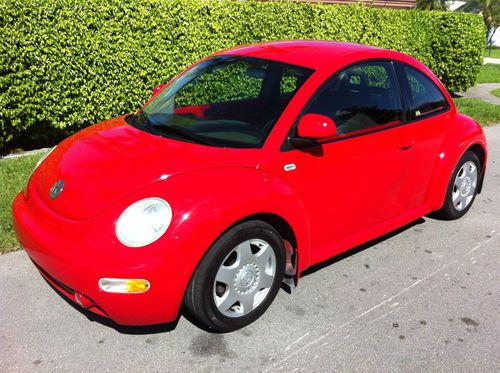 1999 volkswagen beetle gl hatchback 2-door 2.0l