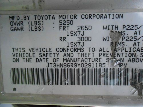 TOYOTA 4RUNNER SR5 4WD MOON-ROOF NO RESERVE, image 14