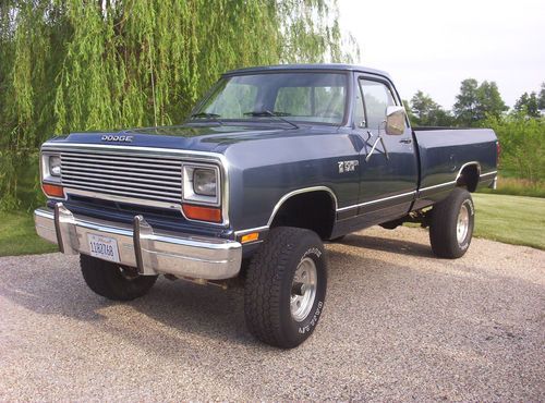 1987 dodge power ram 4x4 no rust ever restored