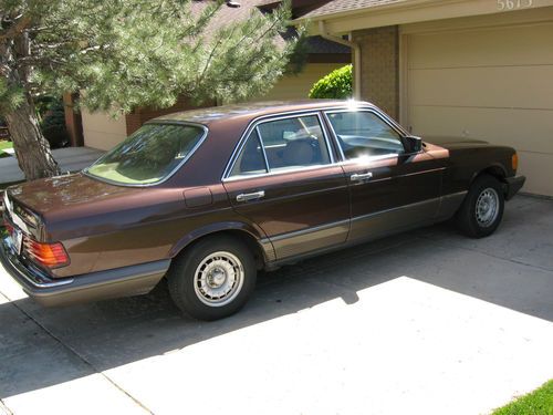 1985 mercedes-benz 380 se sedan