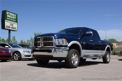 2500 laramie cummins 4x4 crew cab, under 4k miles, navigation, 1-owner