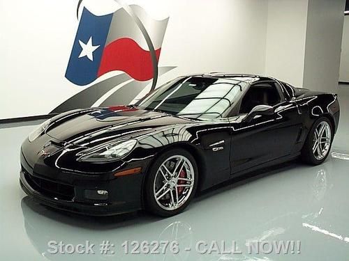 2006 chevy corvette z06 505 hp 6-spd navigation hud 37k texas direct auto