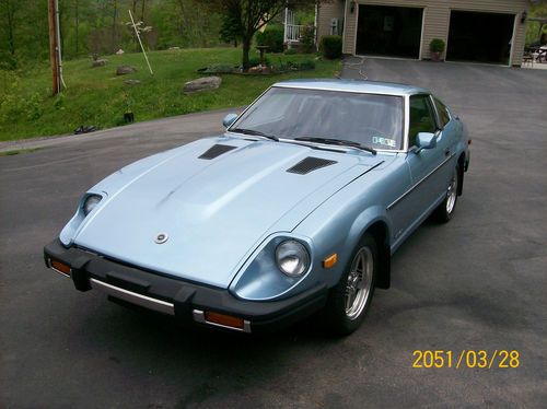 1979 datsun 280 zx sky blue excellent condition