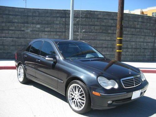 2003 mercedes-benz c230 kompressor sedan 4-door 1.8l