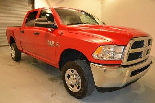 New dodge ram 2500 st tradesman manual 4wd 4x4 red short bed save!!