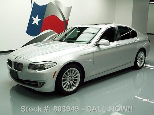 2011 bmw 535i turbo sunroof wood trim xenon lights 72k texas direct auto