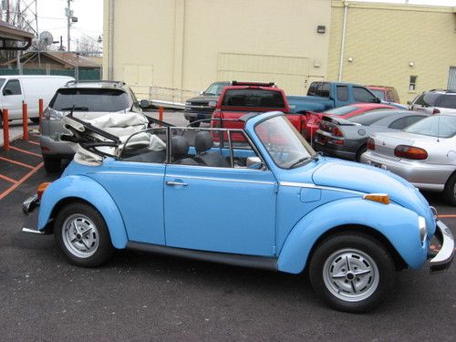 1979 volkswagen super beetle base convertible 2-door 1.6l