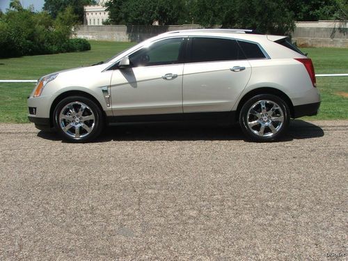 2010 srx premium 2.8 turbo awd nav 20" chrome whls h/r tv's roof immac