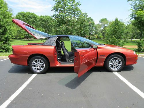 2002 SUNSET ORANGE (RARE) CHEVROLET CAMARO - 35th Anniversary - Clean, Great Cnd, image 2