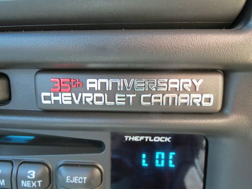 2002 SUNSET ORANGE (RARE) CHEVROLET CAMARO - 35th Anniversary - Clean, Great Cnd, image 8