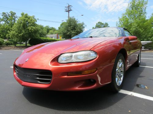 2002 SUNSET ORANGE (RARE) CHEVROLET CAMARO - 35th Anniversary - Clean, Great Cnd, image 13