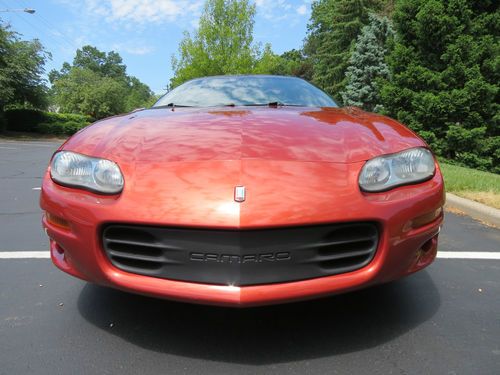2002 SUNSET ORANGE (RARE) CHEVROLET CAMARO - 35th Anniversary - Clean, Great Cnd, image 15