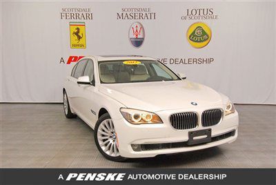 2012 bmw 750li ~lux seating~rear entertainment~rear camera~hi-fi sound~ 2013